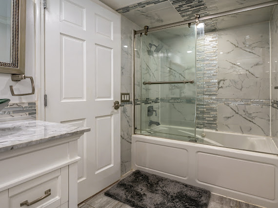 After full bathroom remodel in an Orlando bathroom